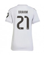 Real Madrid Brahim Diaz #21 Hjemmedrakt Dame 2025-26 Korte ermer